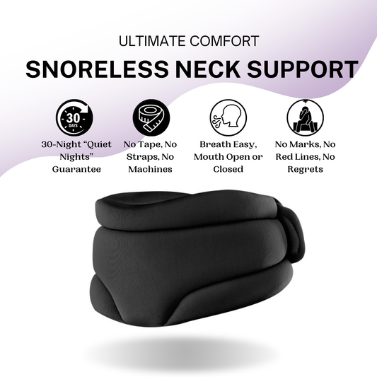 24Quiet- Anti Snore Neck Support
