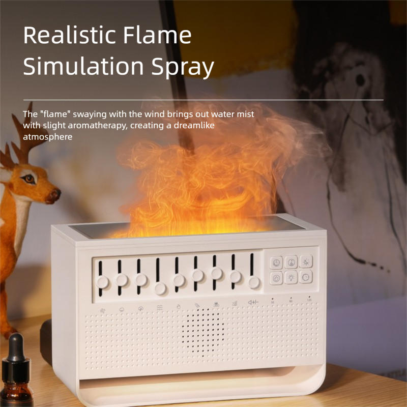 Twiia - Flame Aroma Diffuser 8 sounds