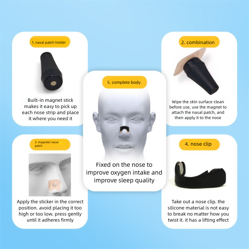 24Quiet - Magnetic Nose Clip Set