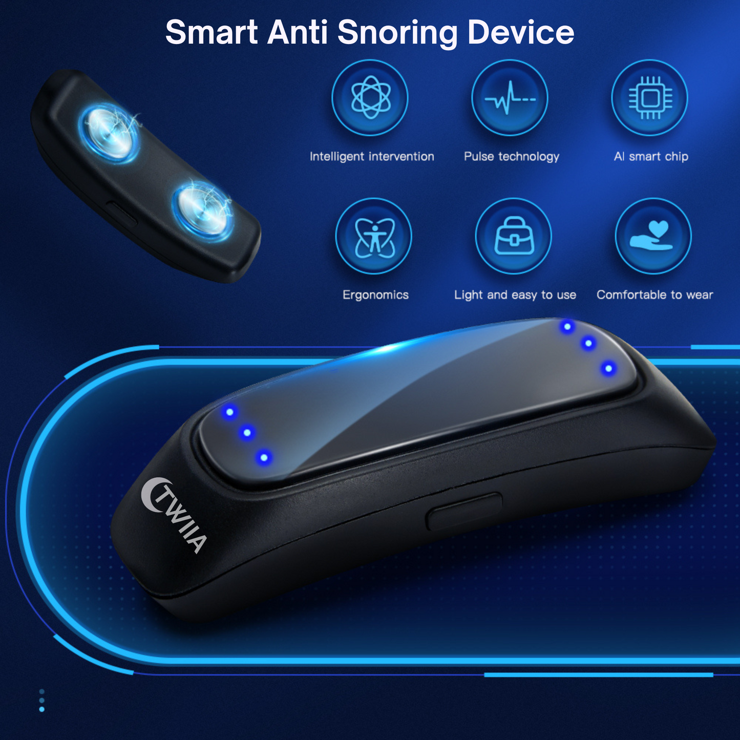 Twiia - Smart Anti Snore Device