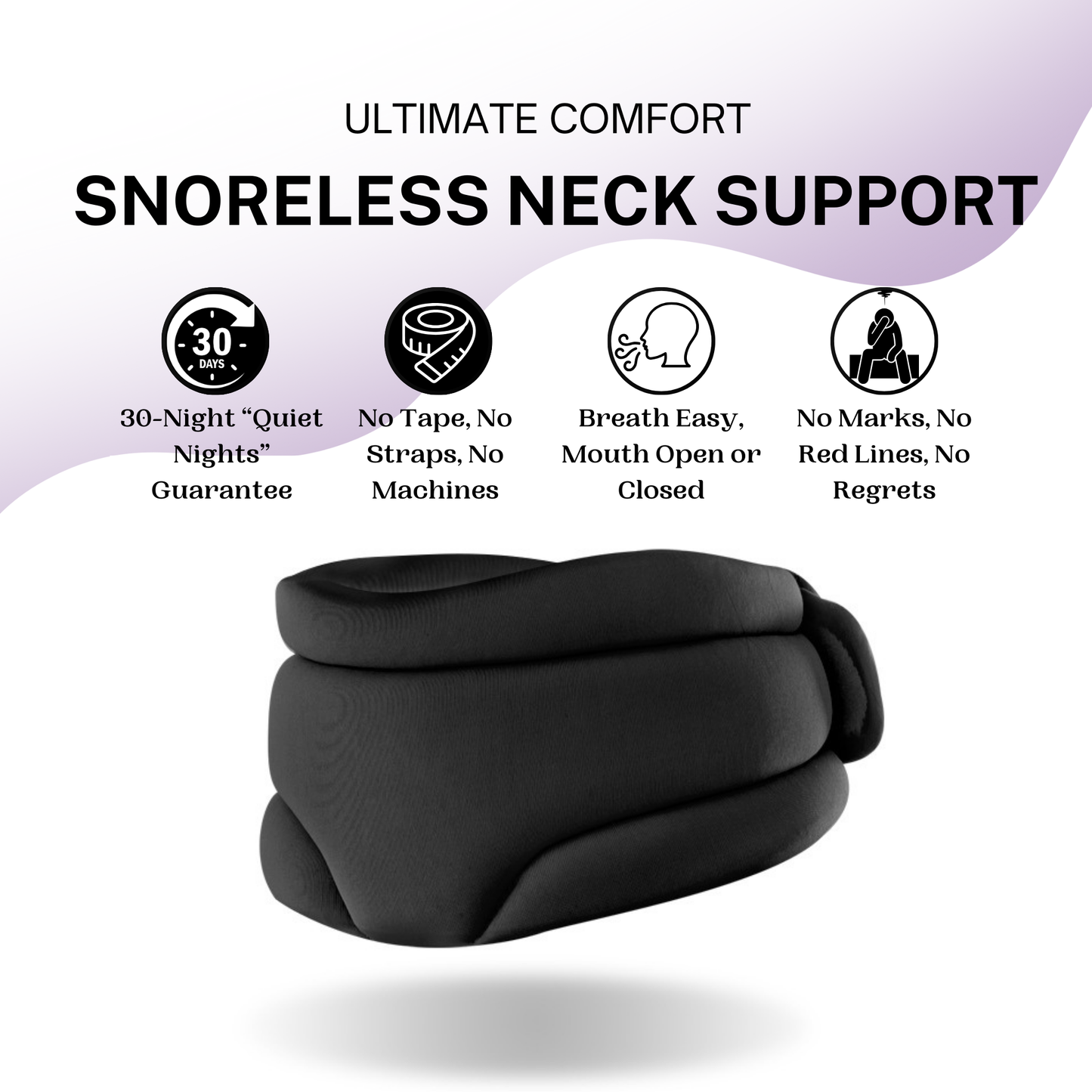 24Quiet- Anti Snore Neck Support